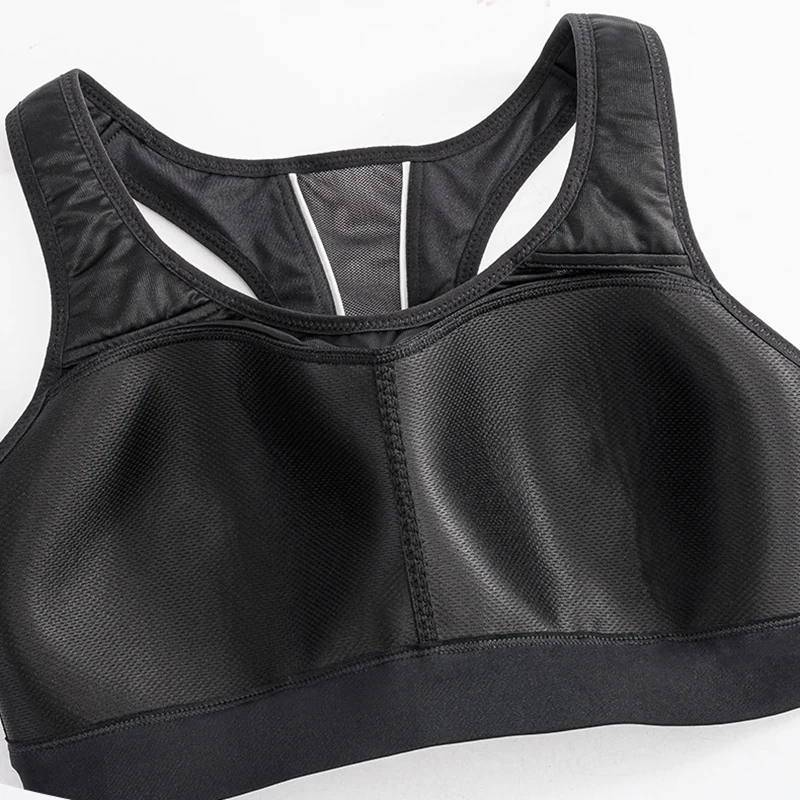 Breathable Womens Racerback Sports Bra High Impact Full Support Lightly  Padded Underwear Workout Bras 38 40 42 B C D E F G H I J