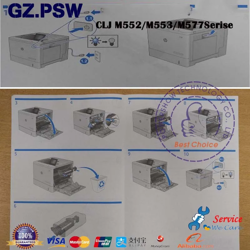 Термоблок в сборе RM2-0080 RM2-0080-000CN B5L35A B5L36A для hp M553 M552 M577 серии