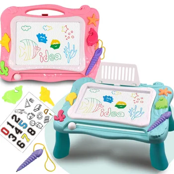 

Magnetic Drawing Board Montessori Toys Doodle Writing Craft for Kids Infants Classic Educational Assemble Toys