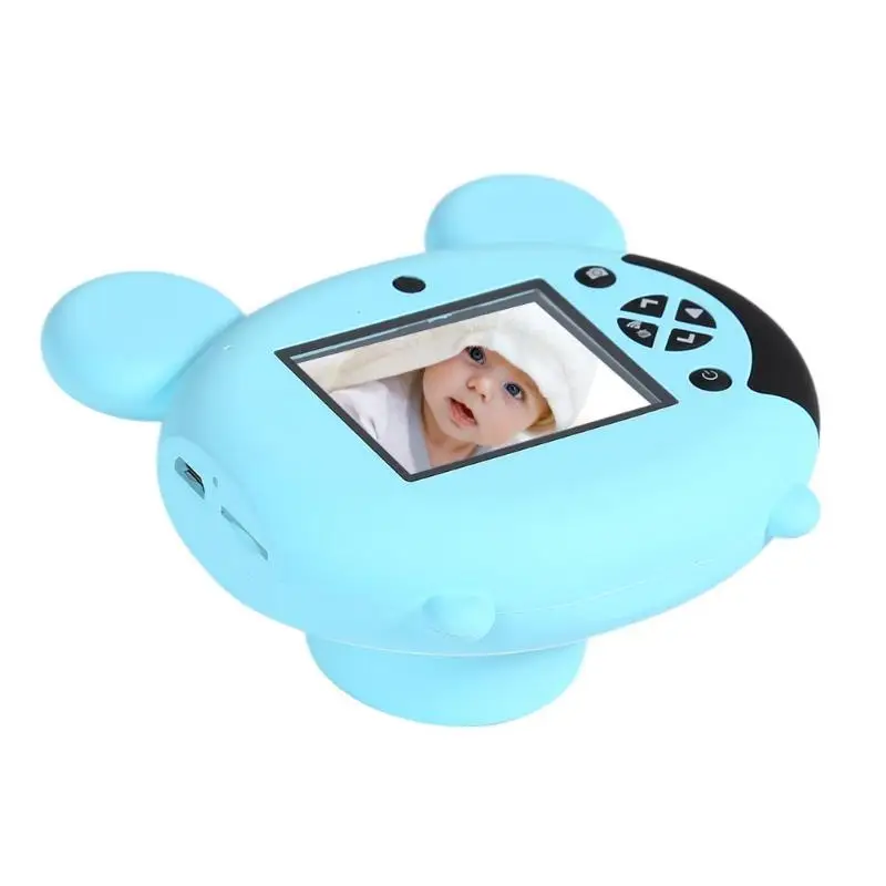 Mini Kids Cute DIY 2 дюйма 8MP 1080P Цифровая камера Встроенная перезаряжаемая батарея фронтальная линза 1243 17# объектив автоспуска 0308 5,5