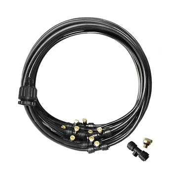 

Garden Hose Outdoor Misting Misters Cooling System Misting Line For Patio Fan Garden Expandable Magic Flexible Garden Hose d5