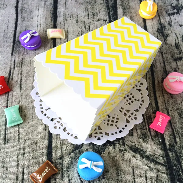 36 шт конфетных цветов синий красный желтый черный снэк-бокс цветные коробки для