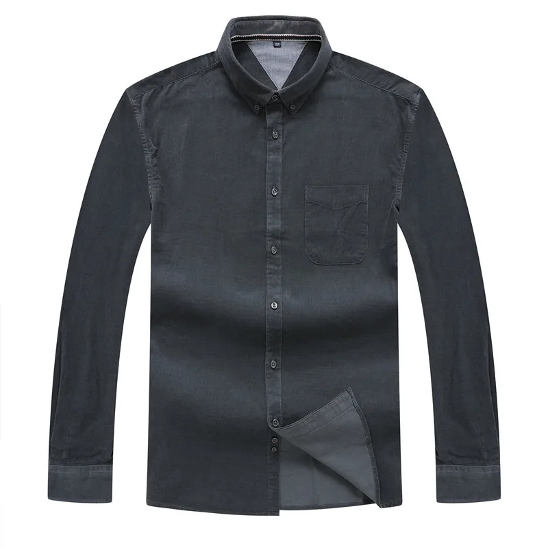 Плюс 8XL 6XL 5XL Мужская классическая рубашка зимняя мужская клетчатая теплая Толстая флисовая рубашка с длинным рукавом модная мягкая Повседневная фланелевая рубашка - Цвет: 5