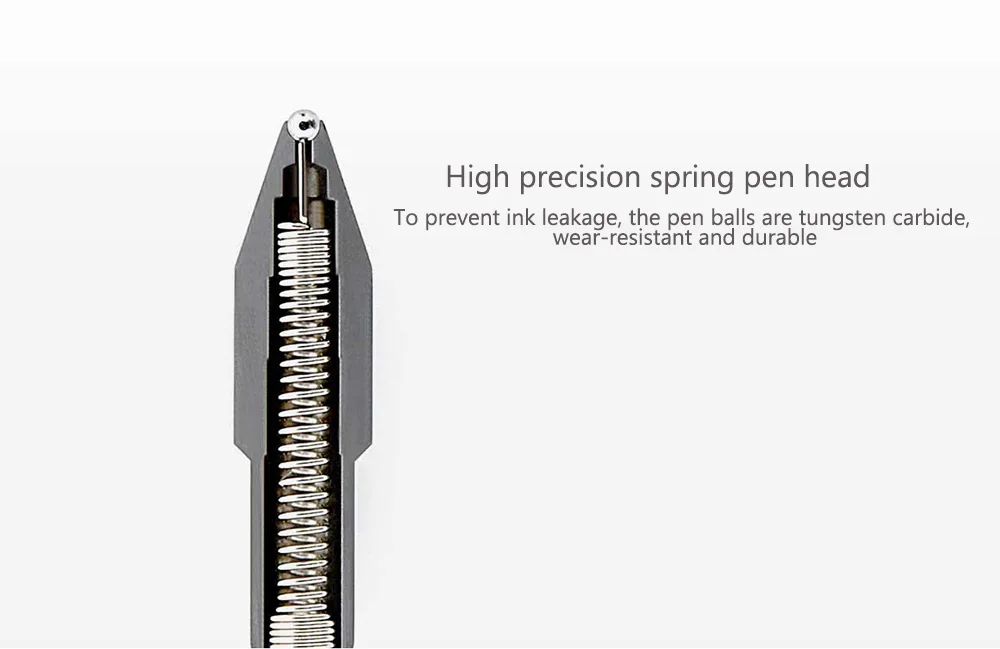 Original Xiaomi Mijia 10Pcs Gel Pens 0.5mm bullet pen White PREMEC Smooth Switzerland Refill MiKuni Japan Ink black Ink (7)