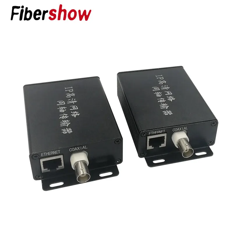

IP Video Extender EOC 1 BNC to rj45 CCTV slave Ethernet over coaxial Extender Reach Ethernet RJ45 10/100Mbps ip accessory 1pair