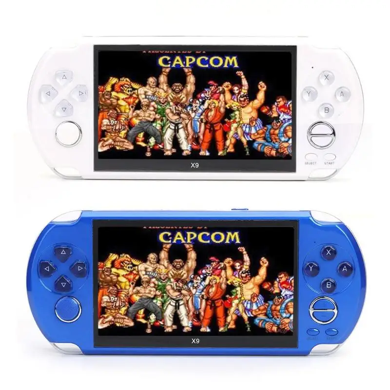 

PSP X9 5 inch LED Screen Built-in 8GB Memory Multimedia Video Game Console