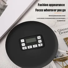 Bluetooth портативный CD-плеер с подзаряжаемые светодиодные дисплеи персональный CD Walkman наслаждаться музыкой и аудио-книгой анти-Скип