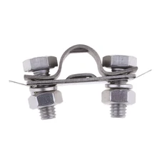 4 шт. сверхмощный Дроссельный кабель зажим 1 дюйм 25 мм для лодки маленькая яхта RV Camper грузовик автомобиль(нержавеющая сталь