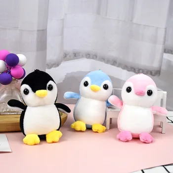 

INS Online Celebrity Cute Penguin Plush School Bag Pendant Adorkable Keychain Dolls Doll Couples Hanging Decoration Wholesale