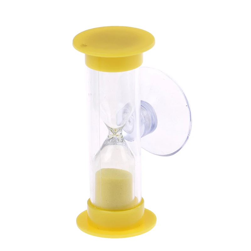 1 1Pc 2 minutes MiNi Glass Sand Clock For Teeth Gadget Toothbrush Swivel Sand Timer Shower Timer Multicolor Kids Hourglass - Цвет: 1