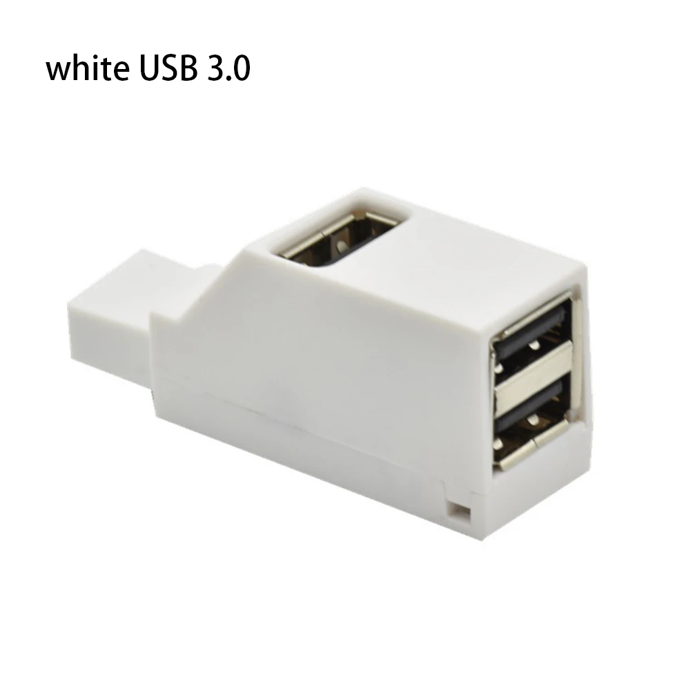 Мини 3 порта USB2.0/USB3.0 сплиттер концентратор высокоскоростной передачи данных сплиттер коробка адаптер для ПК ноутбук MacBook Pro Аксессуары