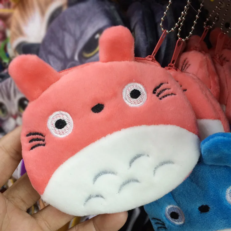4 ''Новый японский аниме МИЛЫЙ Тоторо мини портмоне Kawaii Мягкие плюшевые