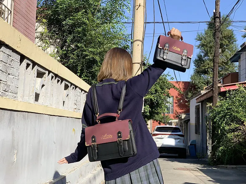 2022 Lolita bag Japanese school Uniforms Cute Ita bag Lolita JK SchoolBag for college Student Women Handbag Anime Shoulder Bag
