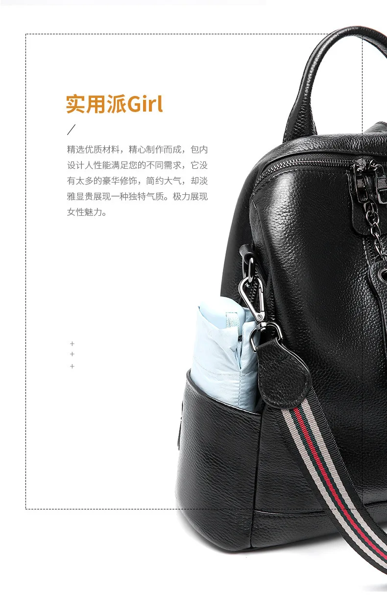 Настоящий натуральный женский рюкзак из мягкой натуральной кожи, женский рюкзак для путешествий черного цвета для ноутбука, женские рюкзаки-мешки Rugzak