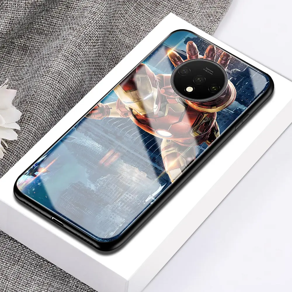 Для oneplus 7T чехол Супер герой защитный чехол Инновационная личность Простой 1+ 7T Чехол для мобильного телефона DIY - Цвет: A21