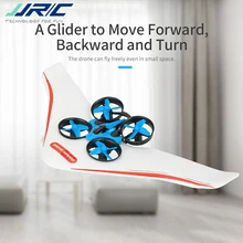 JJRC H36S 2.4G 4 In 1 Veicolo RC di Volo Drone Land di Guida In Barca Glidering Quadcopter RTR Modello VS E016F h36 H36F w/ 3 Batteria