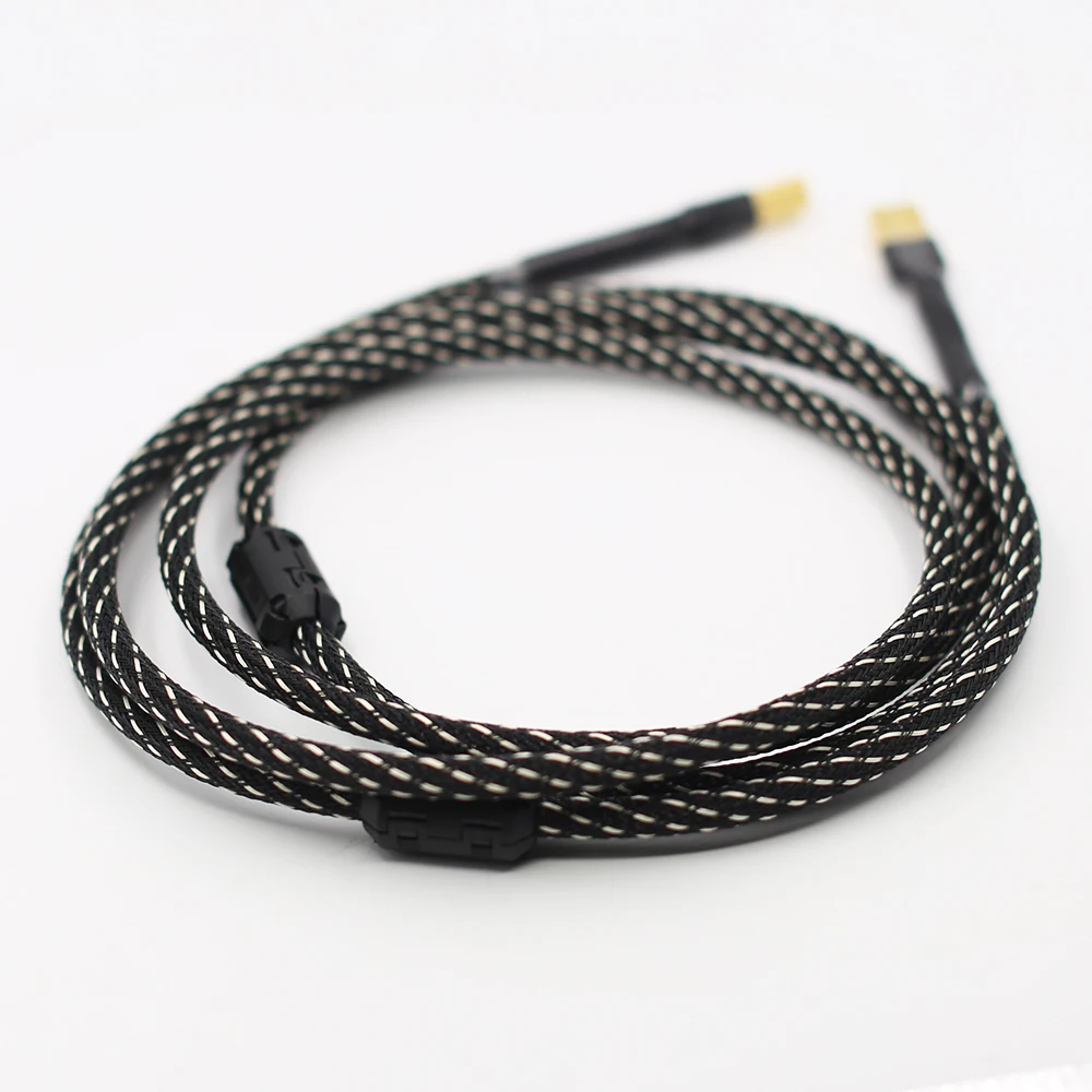 Hifi USB Cable High Quality Type A to Type B Hifi Data Cable For DAC Decoder Sound Card Audio Cable