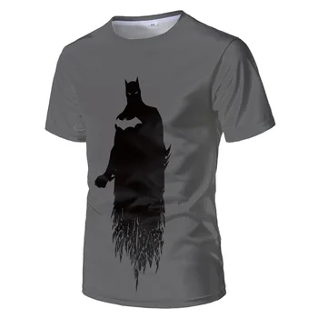 

Men's Short Sleeve Batman Print T-shirt Casual O Neck Men's Tshirts Men Cool Streetwear Funny Harajuku Top Tees Time Limited