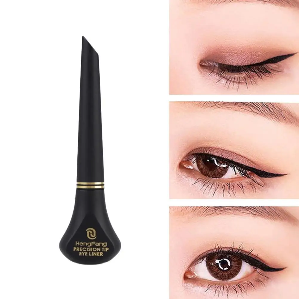 1 шт., черная жидкая Водонепроницаемая подводка для глаз, подводка для глаз, карандаш, макияж, косметика, стойкая Профессиональная подводка для глаз, макияж, косметика