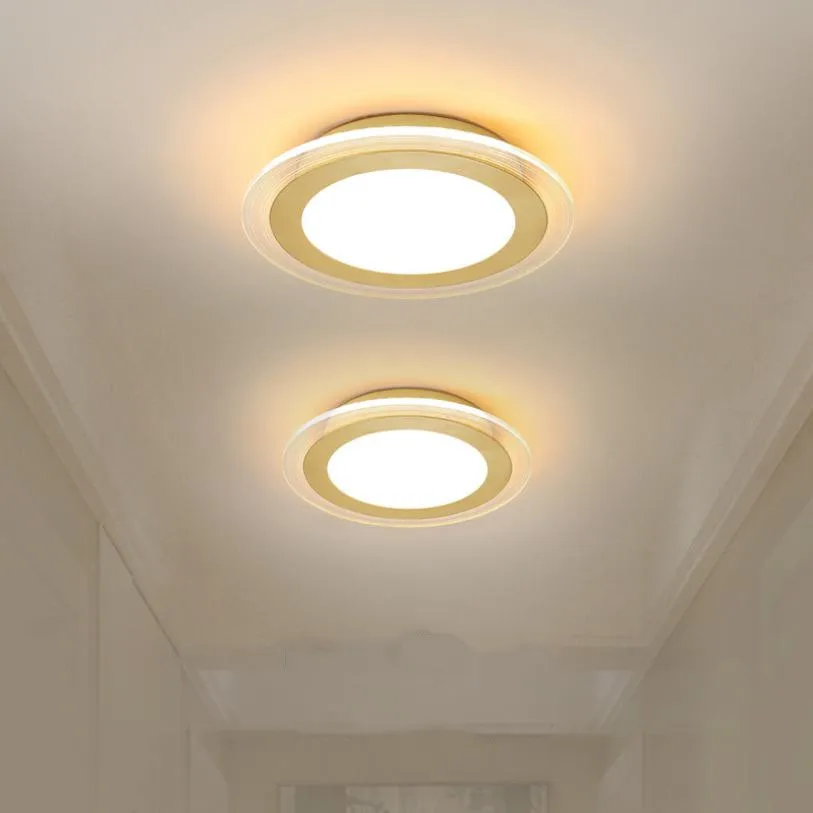 

New luxury aisle Ceiling light led round small ceiling light balcony entrance corridor cloakroom Indoor Lighting Fixture