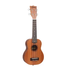NAOMI Студенческая сопрано укулеле с Aquila струны Sapele Ukulele для студентов начинающих