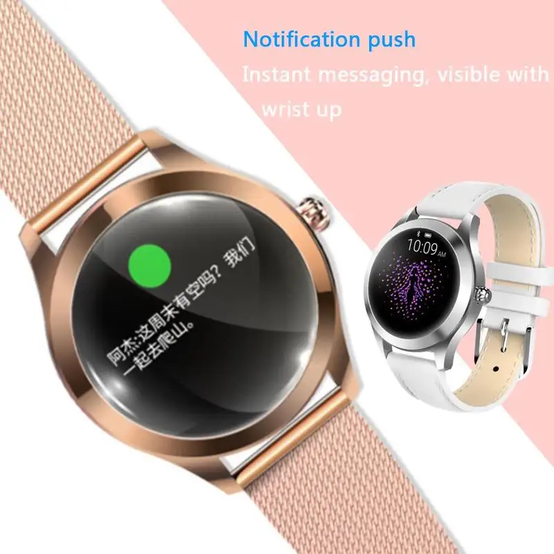 KW10 Smart Bracelet Waterproof flip screen Heart Rate Monitoring Exercise Pedometer Wrist Bright Screen Smart Watch