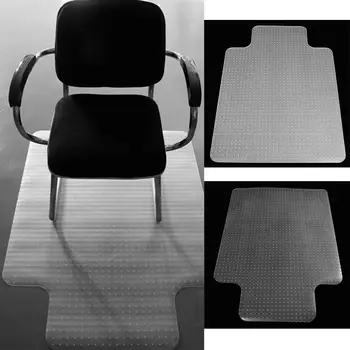 

90 x 120 x 0.2cm PVC Transparent Floor Protector Pad Home-use Protective Mat for Floor Chair Legs Stools Chairs Protection Mat