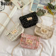 Monsisy мини-сумка для девочек, кошелек и сумочка, женский маленький кошелек, роскошная шерстяная Детская сумка через плечо, Детская сумка на плечо для монет, подарок