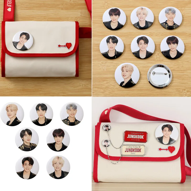 

Bangtan Sonyeondan Boys home decoration customization Real person stickers for bag accessories In 2019, the new Christmas gift..