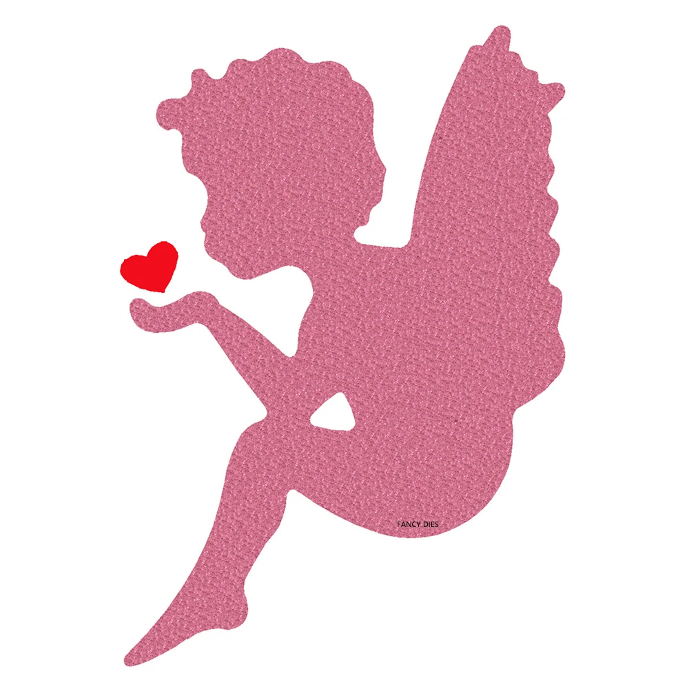 

2022 New Angel boy Decoration cutter Die Mold Diy Scrapbook Decoration Wooden Cutting Knife Mould Suitable For Fustelle