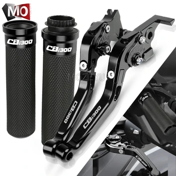 

For Honda CB1300 / ABS CB 1300 2003-2010 2004 2005 2006 2007 2008 2009 Motorcycle CNC Brake Clutch Levers Handlebar Hand Grips