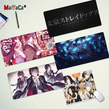 

MaiYaCa Cool New Bungou Stray Dogs Rubber Mouse Durable Desktop Mousepad Free Shipping Large Mouse Pad Keyboards Mat