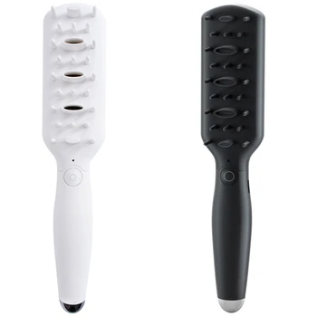 

Pet Deodorant Brush for Dogs and Cats, Electric Ozone Generator Massage Comb Black for Small Animals and Pets