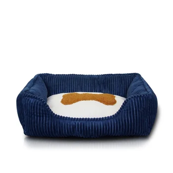 

Bone Pet Sofa Dog Bed Corduroy All Season Cat Bed House For Small Medium Large Dogs Waterproof Bottom Puppy Kennel Dropshipping