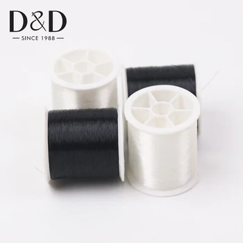 

D&D 4Pcs/lot White Black Durable Nylon Thread Machine Embroidery Sewing Threads DIY Handicraft Tool Hand Stitching Thread