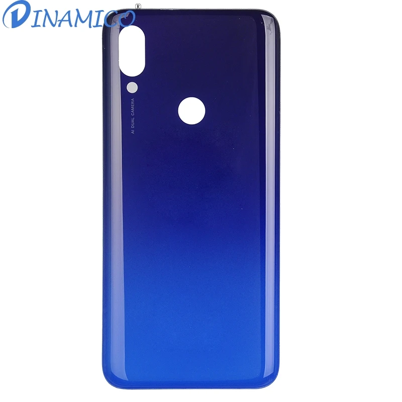 Dinamico для Redmi 7 Задняя стеклянная крышка для Xiaomi Redmi 7 задняя крышка аккумулятора стеклянная панель Задняя крышка корпуса Дверь 1 шт. с инструментами