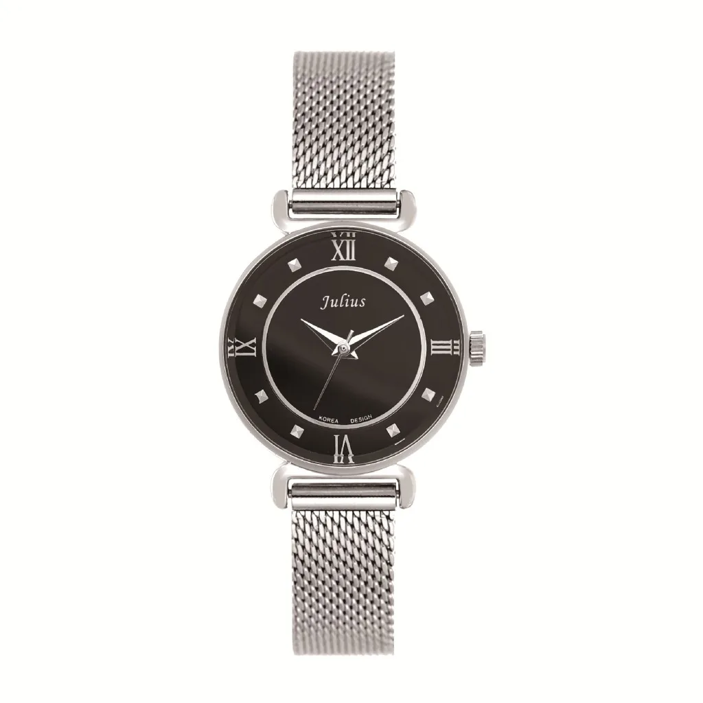 

Julius Genuine Product Sun Pattern Trend Steel Belt Waterproof Fashion Watch Ja-728
