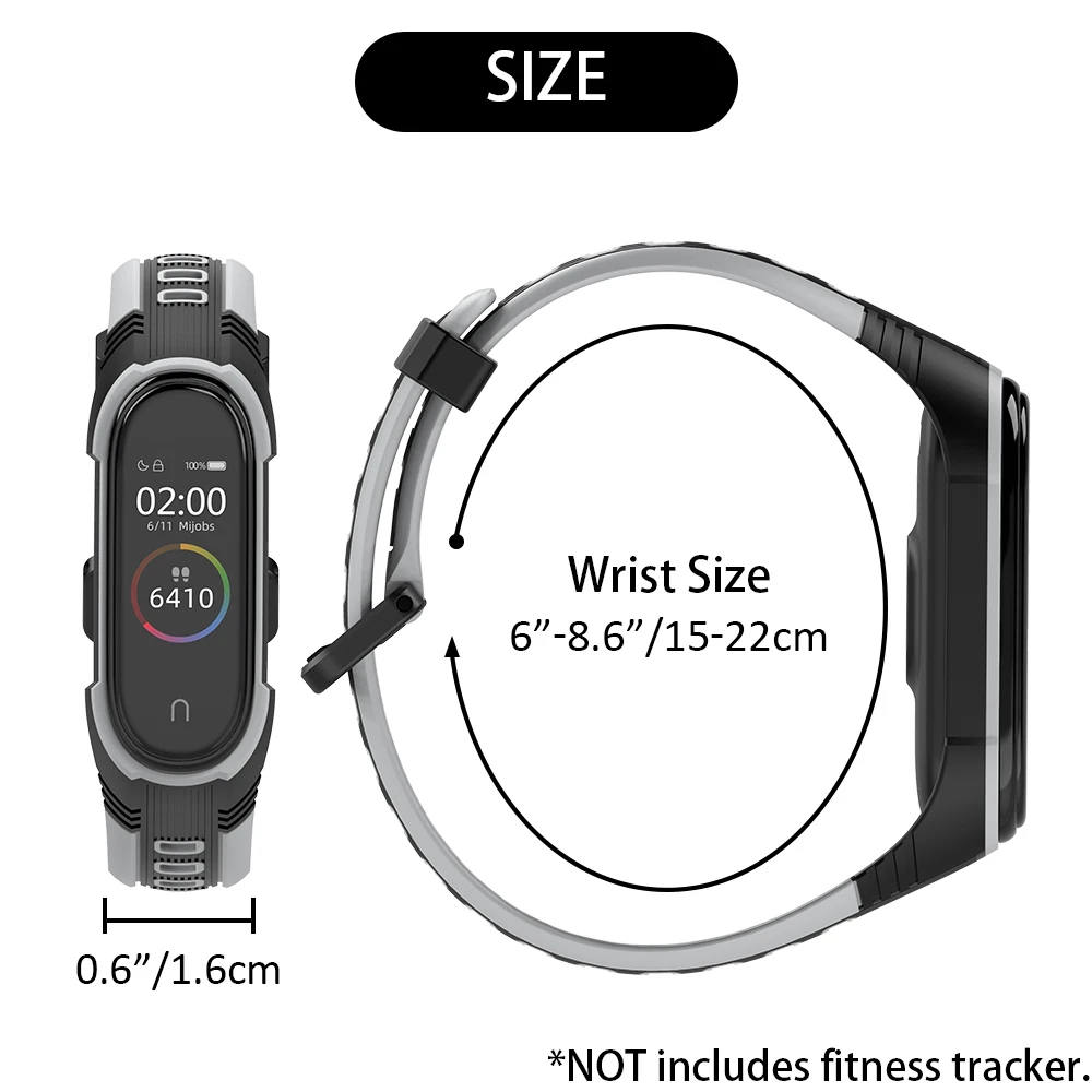 Silicone Strap For Xiaomi Mi Band 8 7 6 5 4 3 Wristband Accessories silicone wrist strap fitness tracker strap silicone watch strap silicone watch band watch strap smart bracelet strap