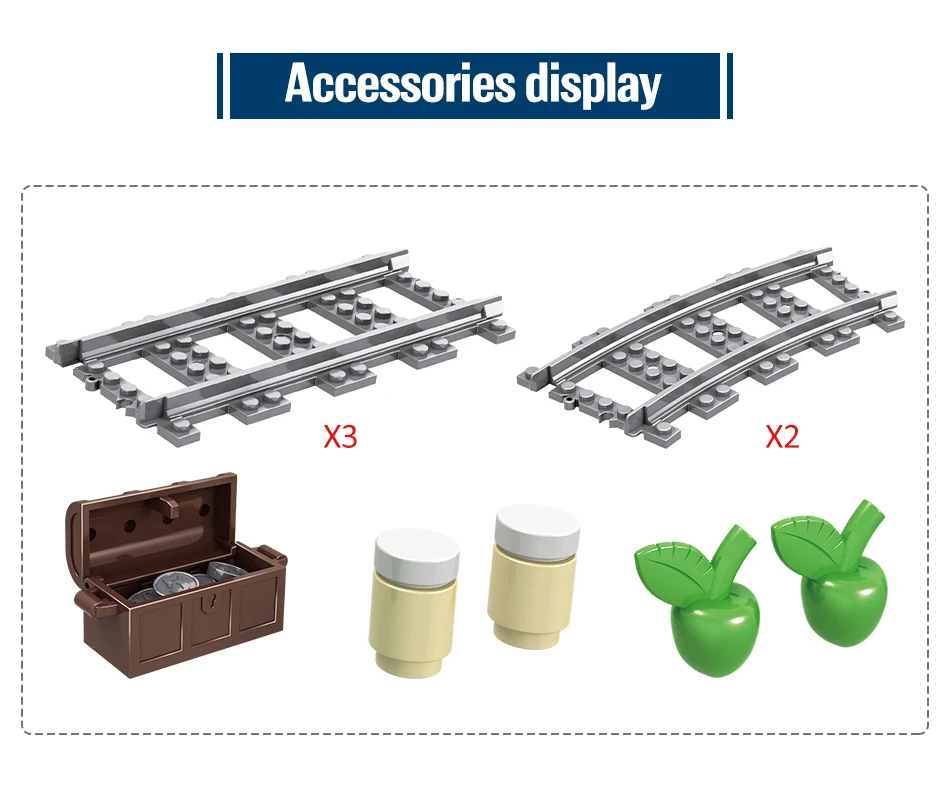 Winner Creator Train Blocks Building Toys