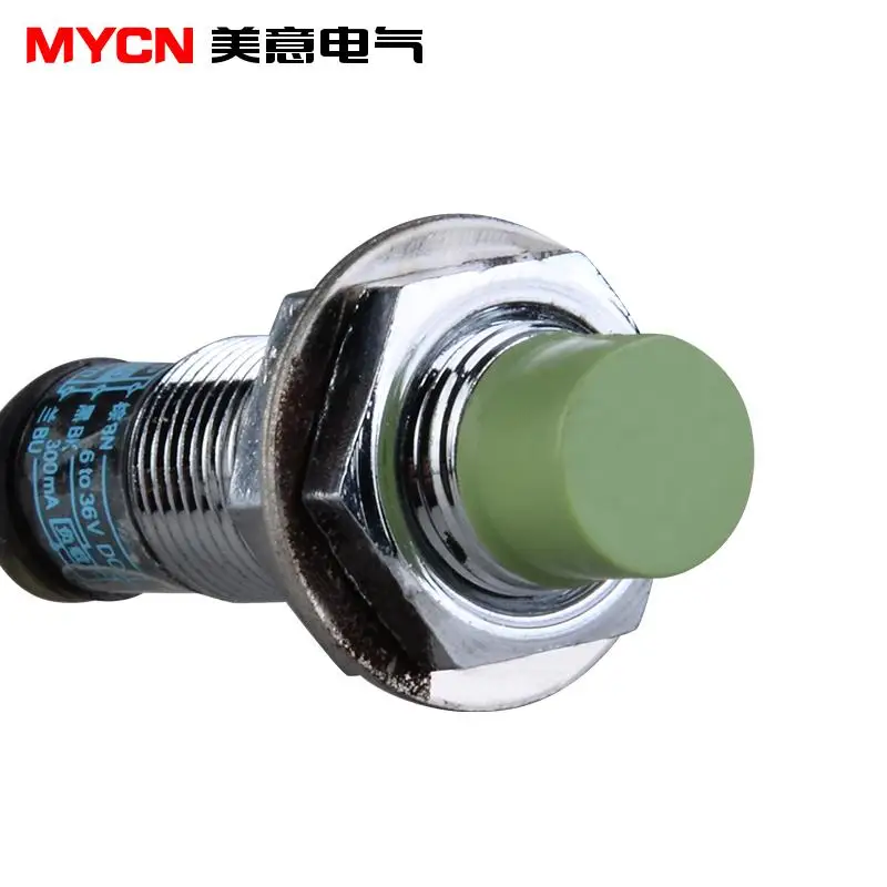 ZYCN бесконтактный выключатель PR12-4DN2 индуктивный NPN DC трехпроводный нормально закрытый M12 датчик расстояния