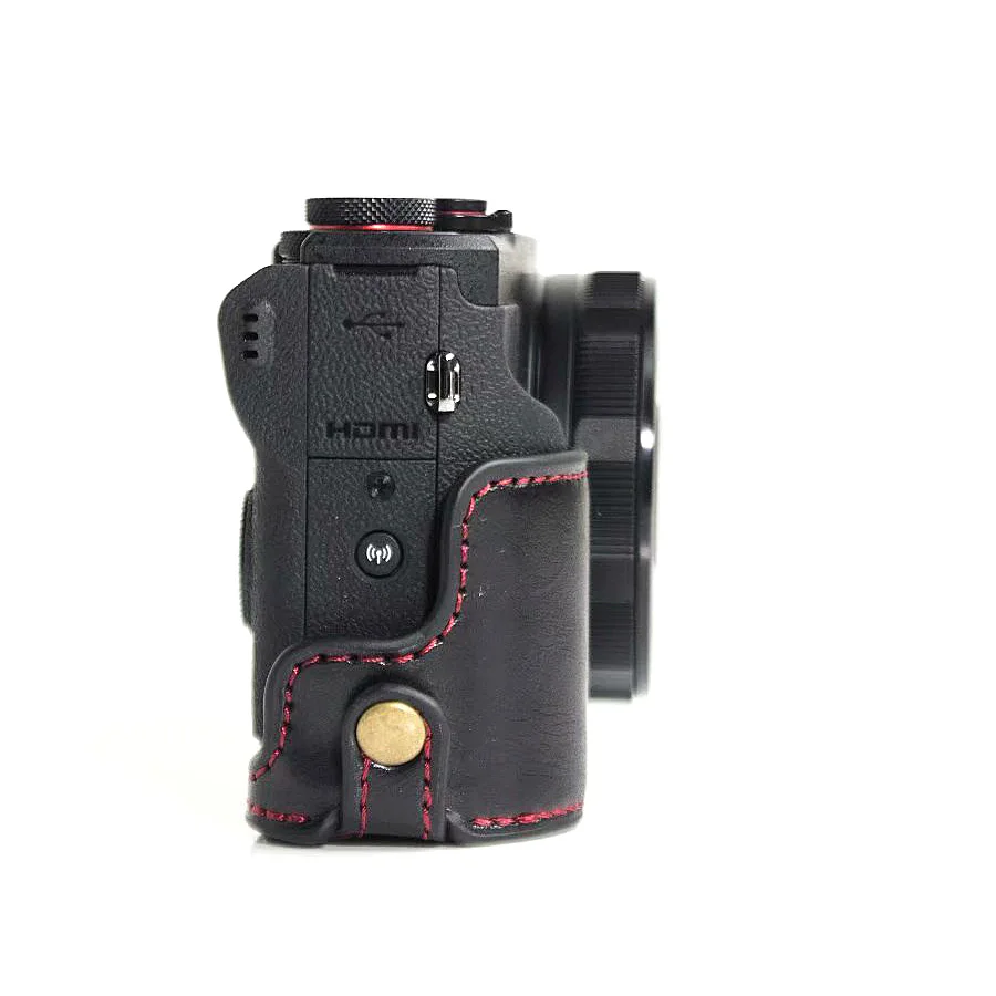 Сумка для камеры PU чехол для Canon PowerShot G5X Mark II G5XII камера(несовместима с G5X