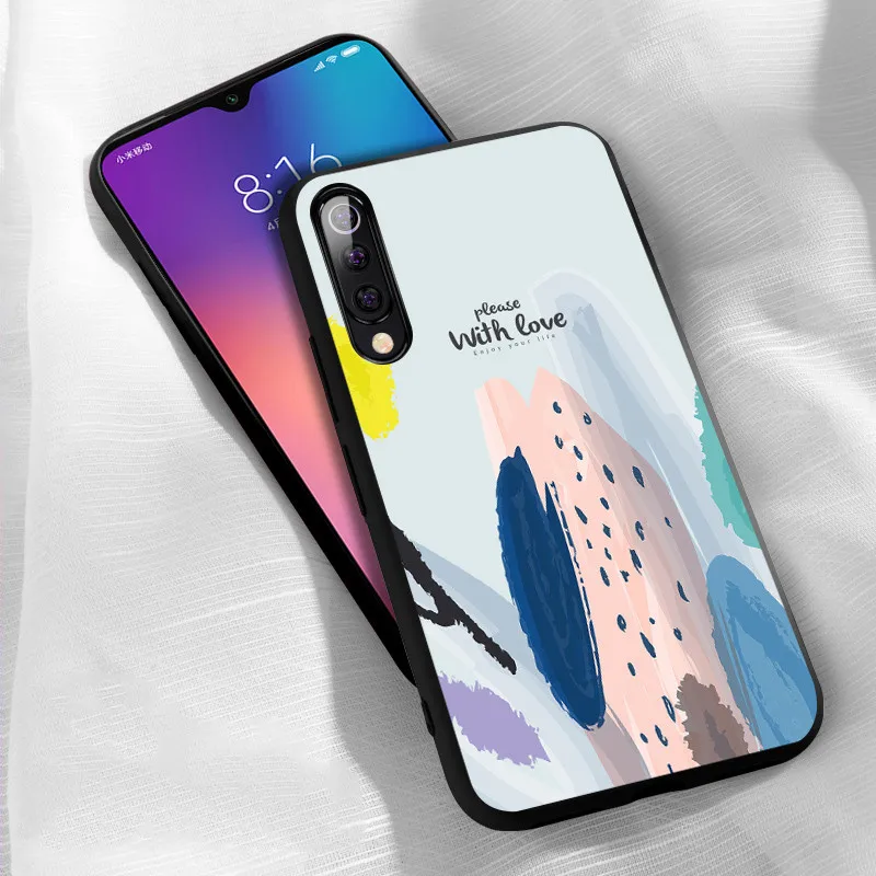12 Для Xiaomi mi 9 SE чехол MOFI global mi 9 ударопрочный картина с ракушками art mi 9se прозрачный выпуск Твердый Чехол - Цвет: 12