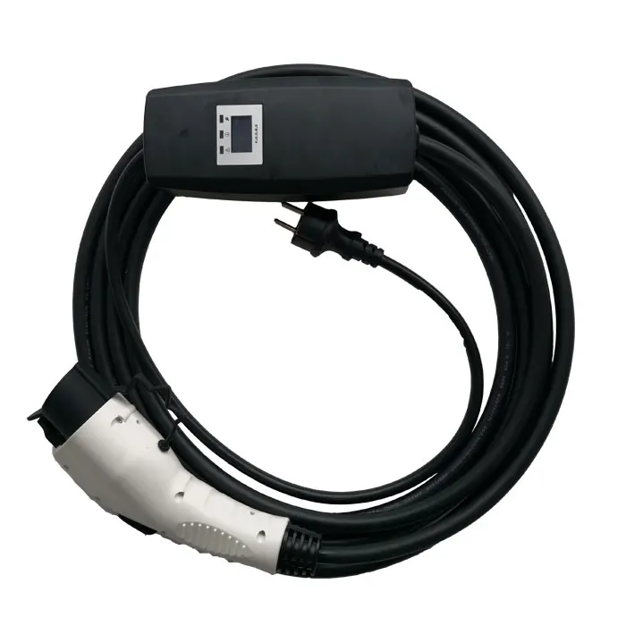 

2017 new innovative products 16a EVSE charger 120V 220V SAE J1772 Type 1 EV Schuko charging cable