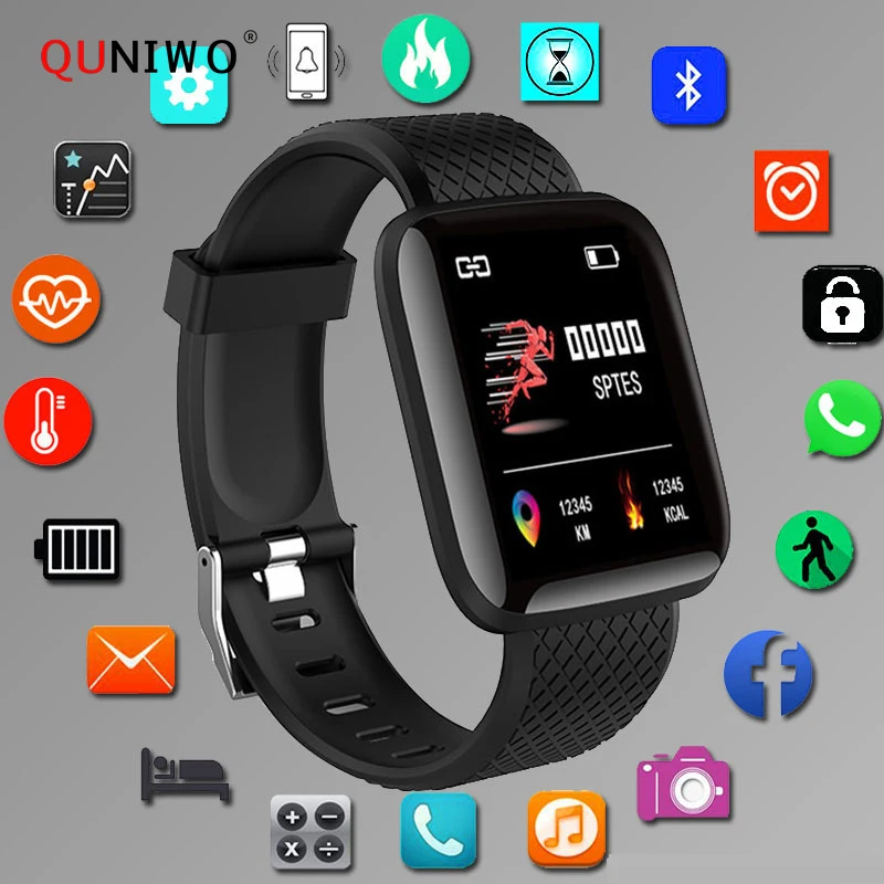 

Sport Smart Watch Men Blood Pressure Waterproof Ip67 Smartwatch Heart Rate Monitor Fitness Tracker Watch For Android IOS