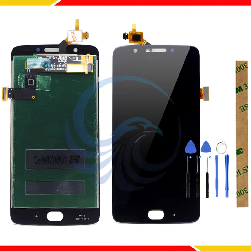 ЖК-дисплей для Motorola Moto G5 XT1670 XT1671 сенсорный экран в сборе протестировано |