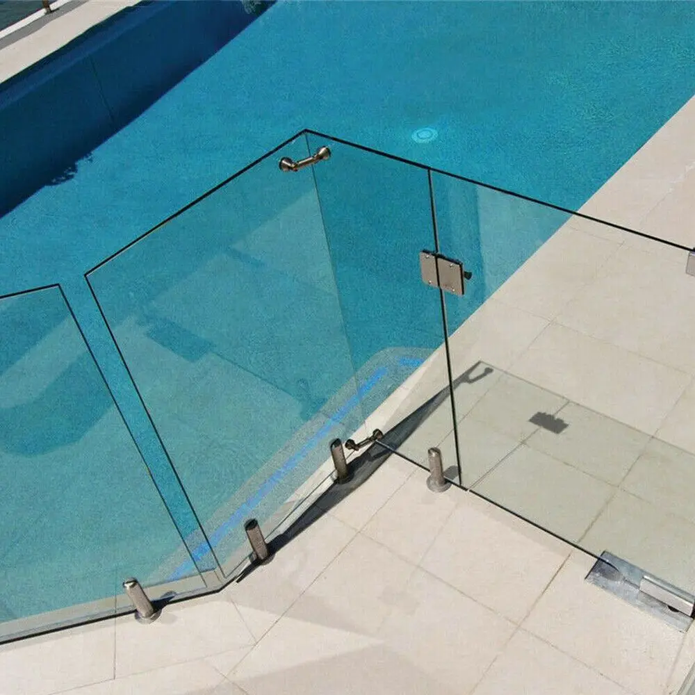 Glass Clam Fence Clamp Round Clamp Glass Panel Pool Fence Staircase Bracket Spigot Balustrade Floor Deck Mount Support Clamp Clamps Aliexpress