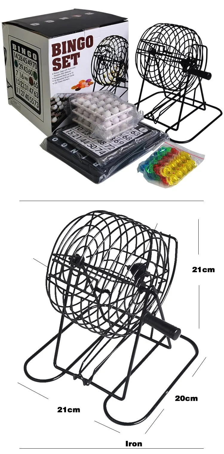 JIAYI бинго набор 75 шариков лотерейная машина ничья машина бинго игра для общественного шоу/вечерние/коммерческие выступления счастливые шары игра