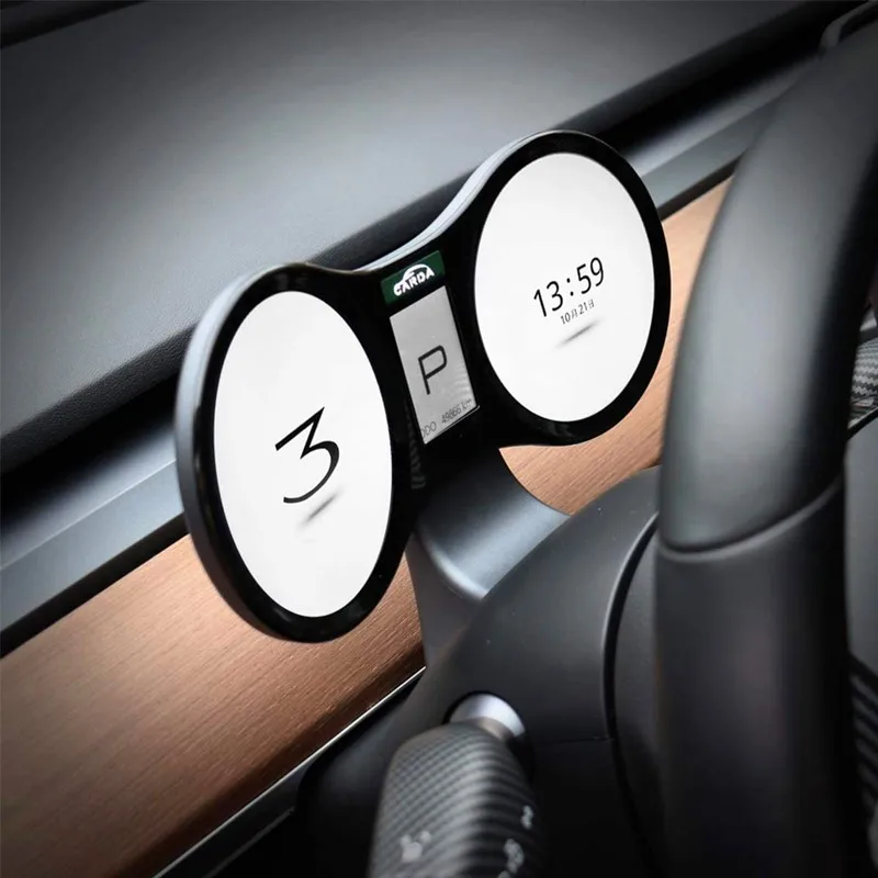 US $568.99 DOXINGYE Multifunction Car LCD Cluster Instrument Digital Display Gauges Modification Dashboard Panel For Tesla Model Y Model 3