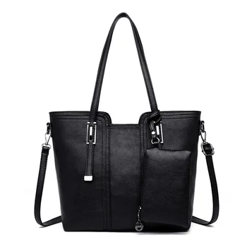 

Woman Bag 2019 New Fashion Ladies Shoulder Messenger Bag Wallet Handbag Tote Bolsa Feminina Large Capacity Luxury Composite Bags