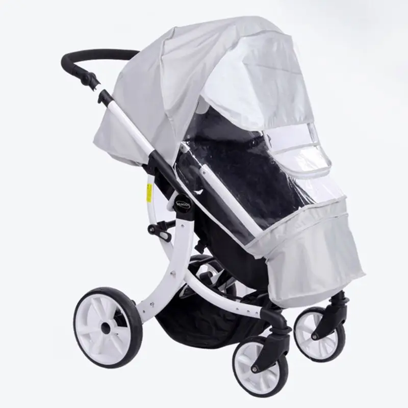 

Universal Stroller Waterproof Rain Cover Wind Snow Dust Baby Pushchair Shield Pram Protection Accessory